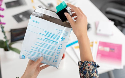 Place your Ink Cartridges in a bag